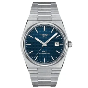 tissot prx powermatic 80 mens watch blue dial stainless steel swiss automatic pakistan